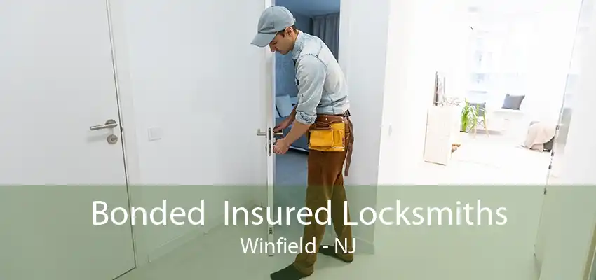 Bonded  Insured Locksmiths Winfield - NJ